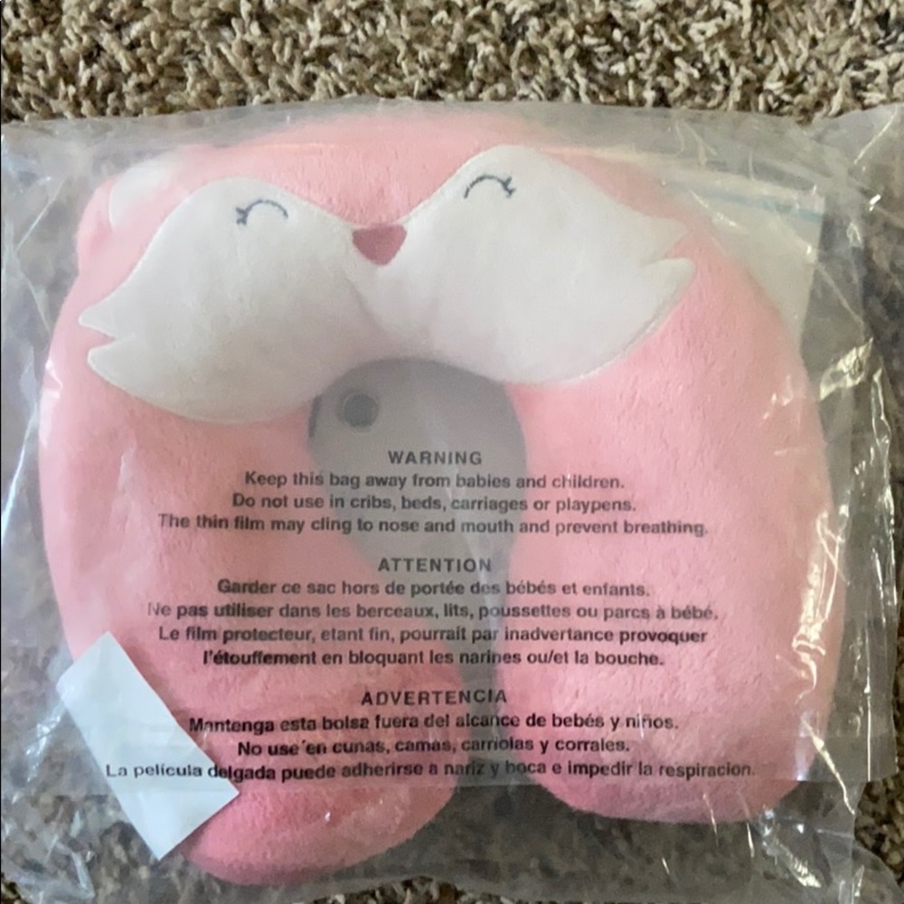 Carter’s neck roll toddler pillow